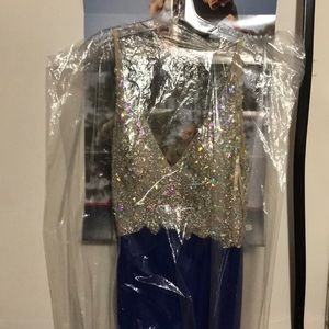 Royal blue Jovani prom dress